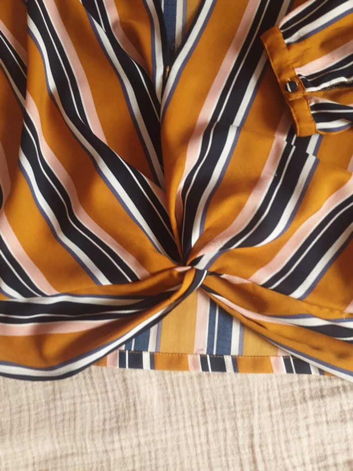 Blouse fluide rayée - photo numéro 3