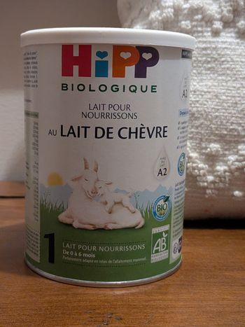 Hipp Lait de chèvre 1 et age