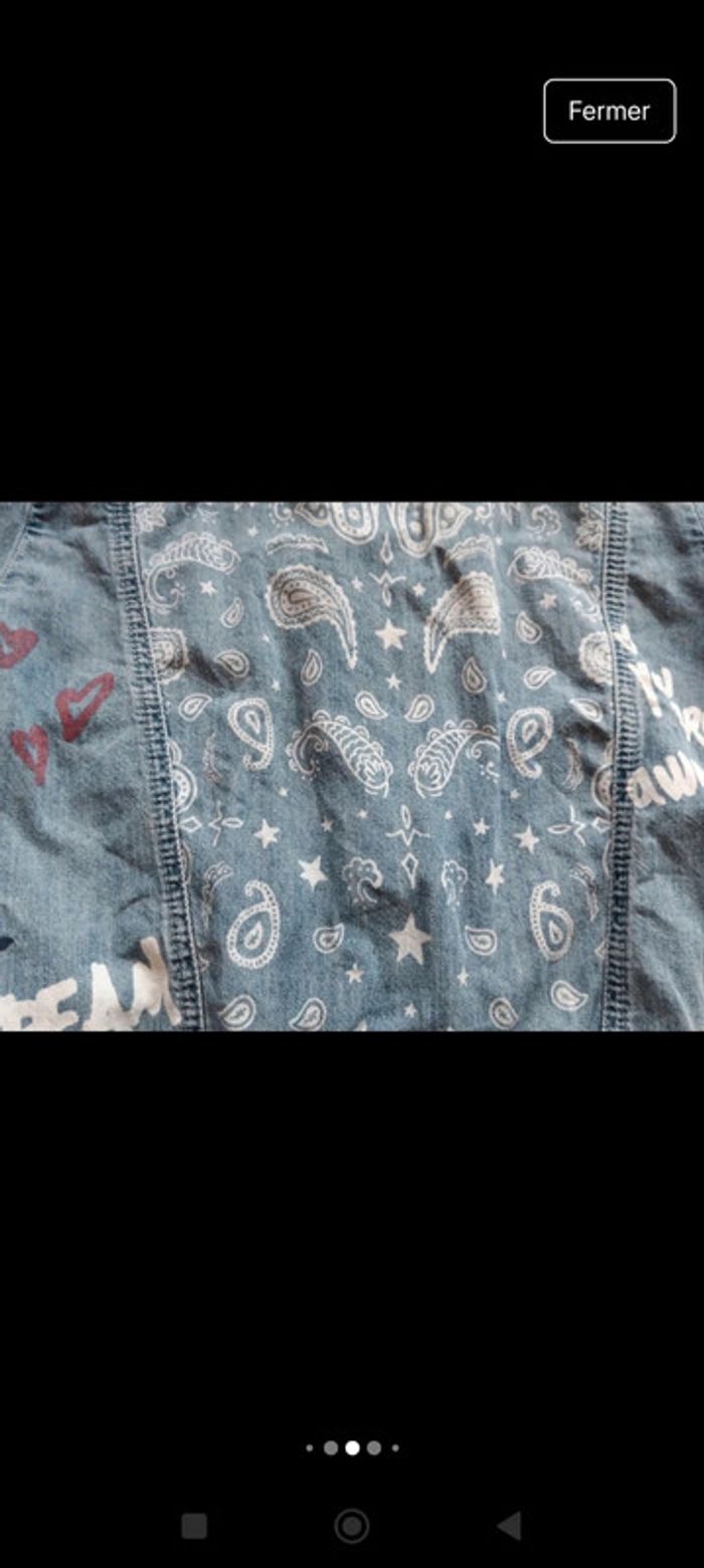 Veste zippée en jean - photo numéro 10