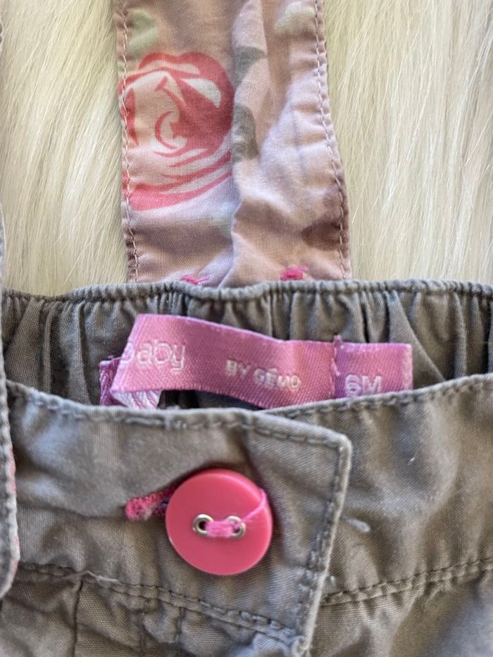 Short salopette gemo 6 mois - photo numéro 2