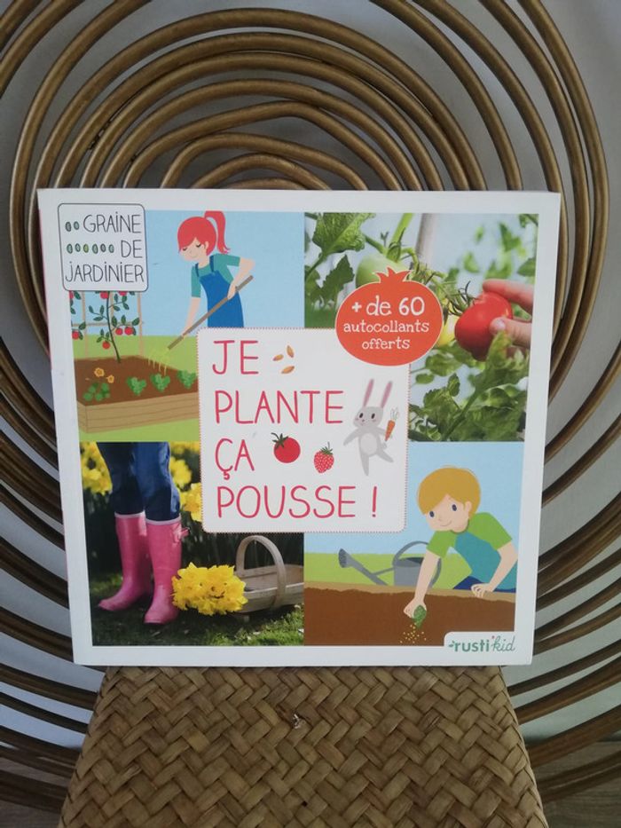 Livre de jardinage je plante ça pousse