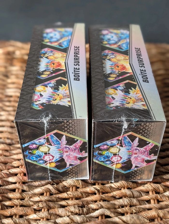 Lot 2 Boite Surprise Évoli Évolutions Prismatiques EV8.5 Scellés Fr - photo numéro 3