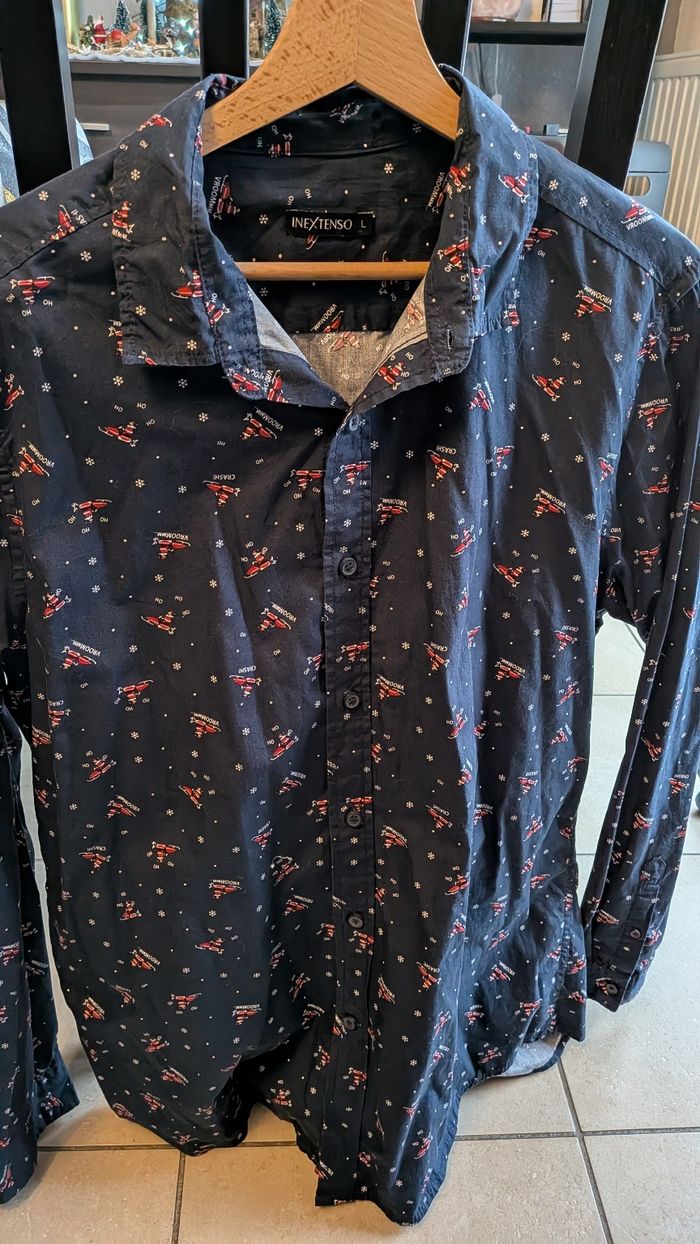 Chemise homme de noël - photo numéro 2