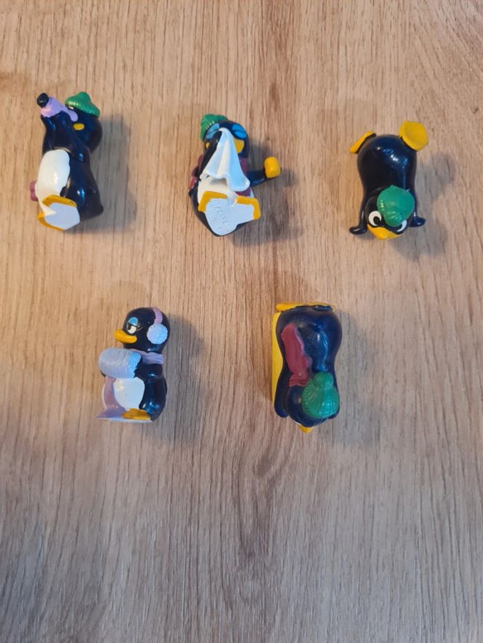 Lot figurines Vintages Kinder Pingouins