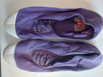 tennis bensimon à lacets neuves  violette 38