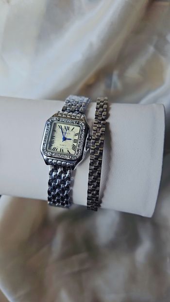 Très jolie montre haute qualité et un bracelet