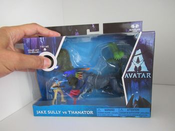 Avatar figurines Deluxe Medium Jake vs Thanator