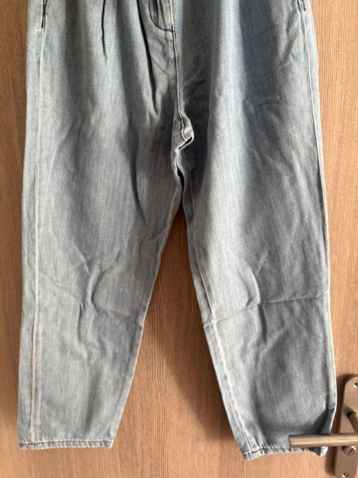 💙 très beau pantalon taille haute - Sisley - T36 - photo numéro 3
