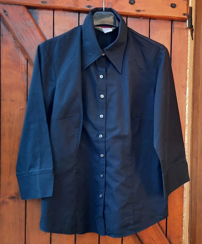 Chemise noire, femme, Russel collection, M/38