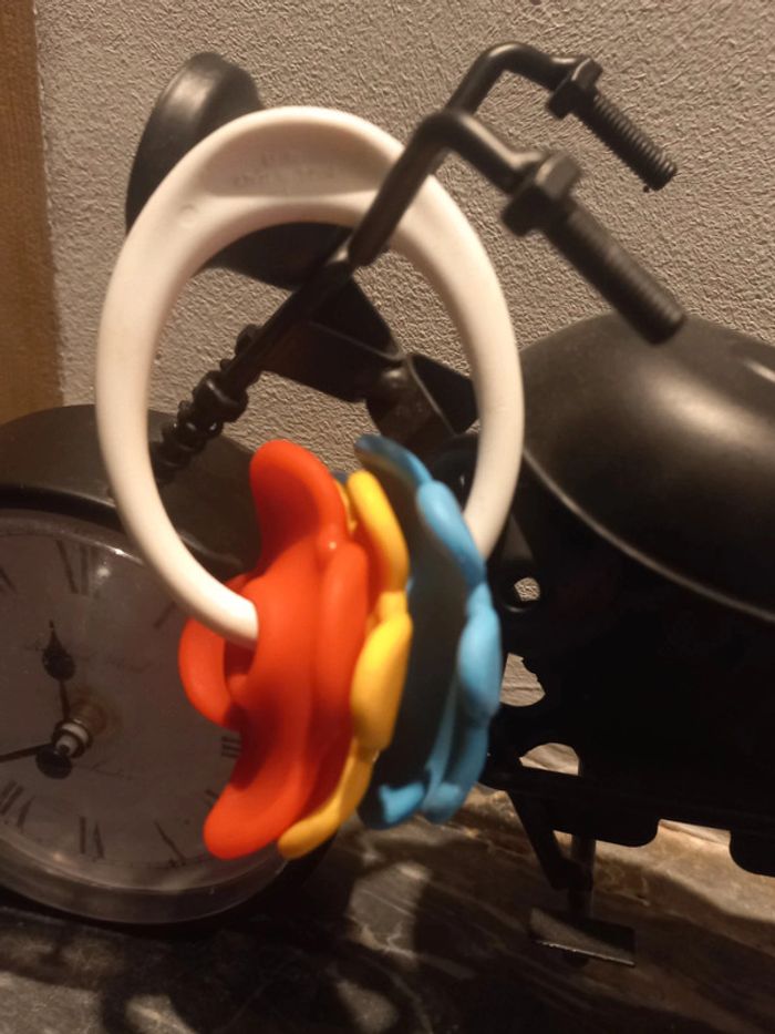 2 Jeux de clé bébé, hochets et anneaux - photo numéro 5