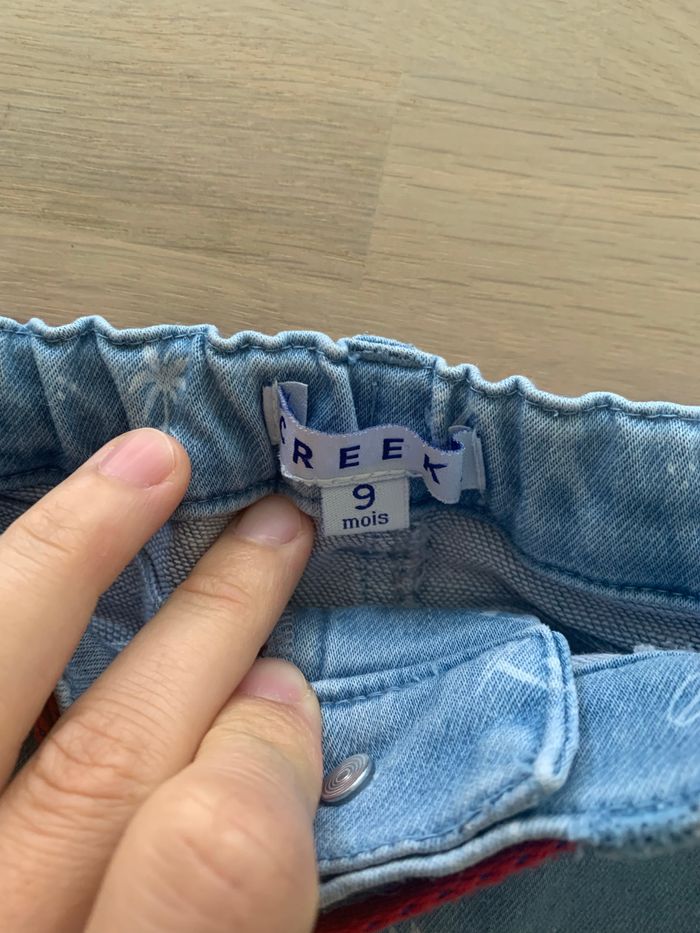 Short en jeans Creeks 9 mois - photo numéro 2