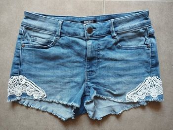 Short en jean dentelle Creeks 36