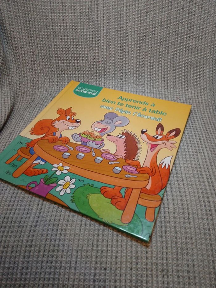 Apprends à bien te tenir à table - Collection savoir vivre / Ed. Caramel - photo numéro 12
