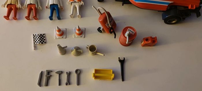 Playmobil N 3538 Bateau de Courses Texaco + pilote -Vintage- - photo numéro 4