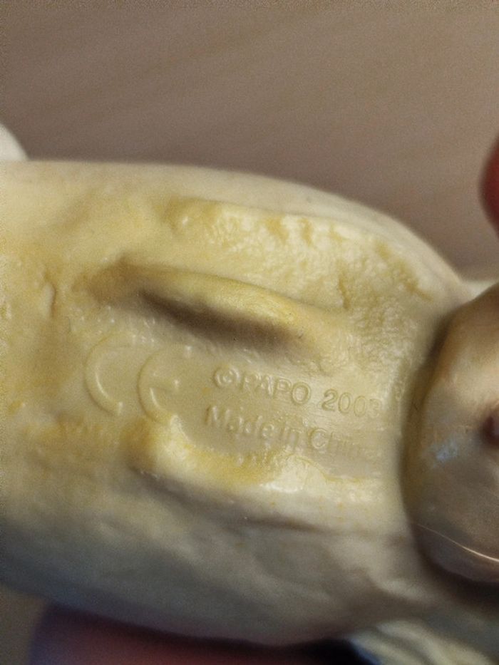 Papo vache noire et blanche Vintage Figurine animal de la ferme - photo numéro 5