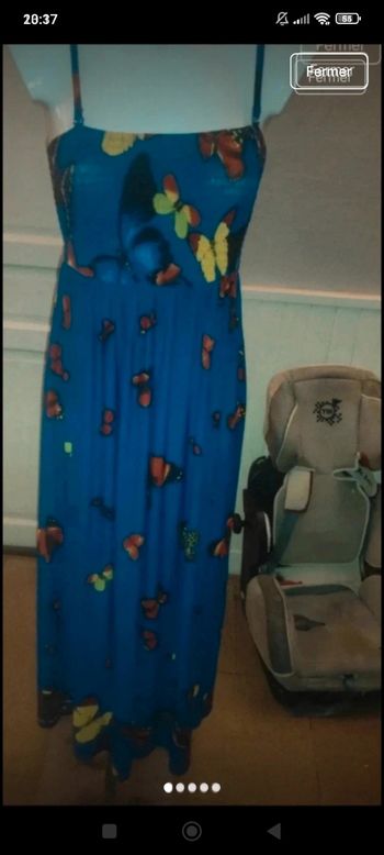 Très belle robe longue f66