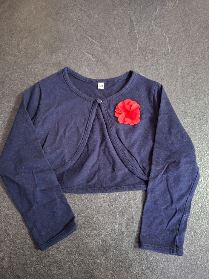 Petit gilet a manche longue