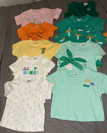 Lot t shirt garçon