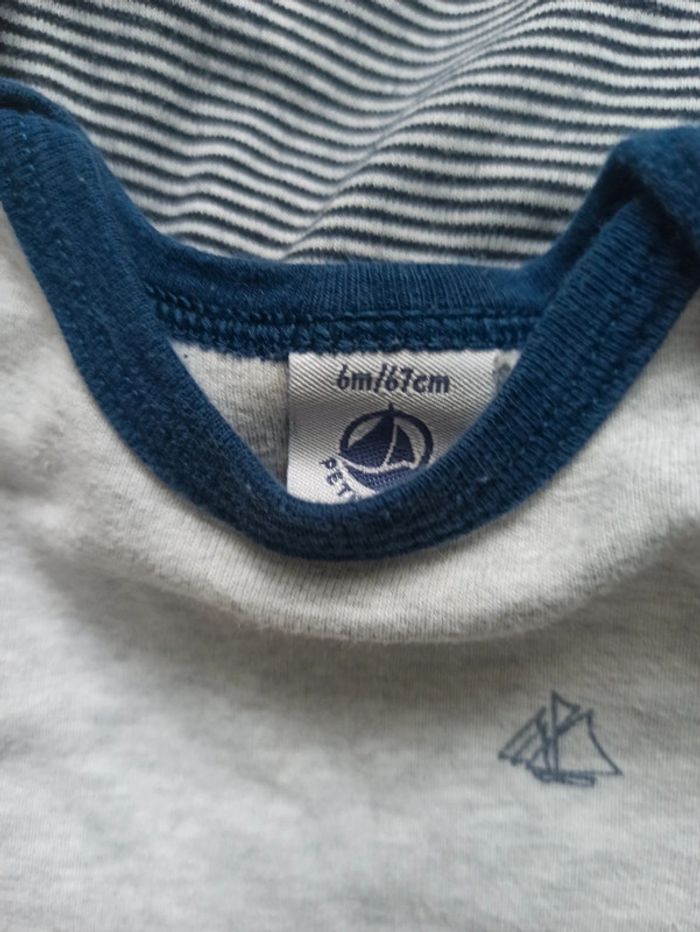 Lot de bodies petit bateau - photo numéro 7
