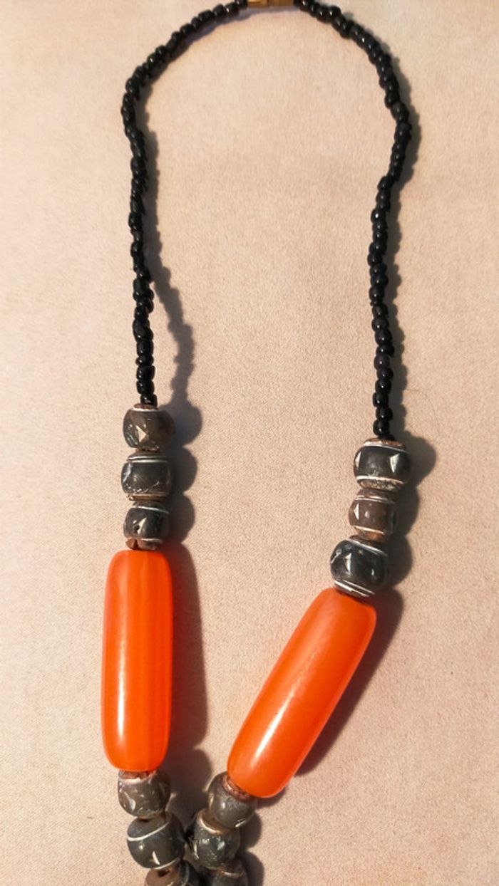 Collier vintage ethnique – Terres d’Ailleurs - photo numéro 7