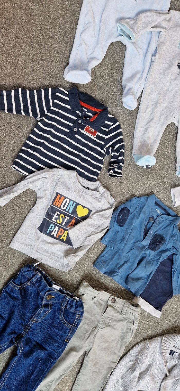 Lot de vêtements bébé hiver 6 mois - photo numéro 3