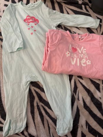Lot de 2 pyjamas 
