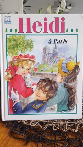Livre Heidi à Paris