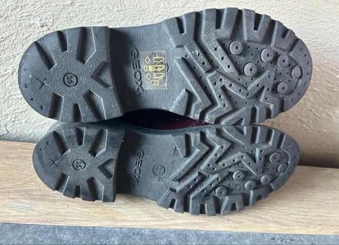 Chaussures Geox fille J Casey Girl K Brogues - photo numéro 4