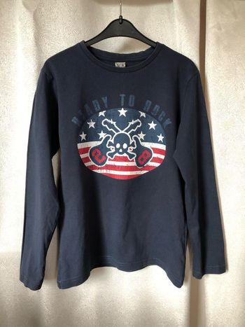 T-shirt rock guitares tête de mort 10 ans Tape à l’œil