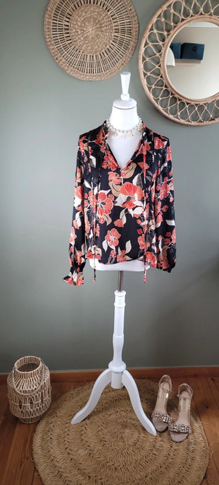 Jolie blouse fluide Camaïeu Taille M Parfait état