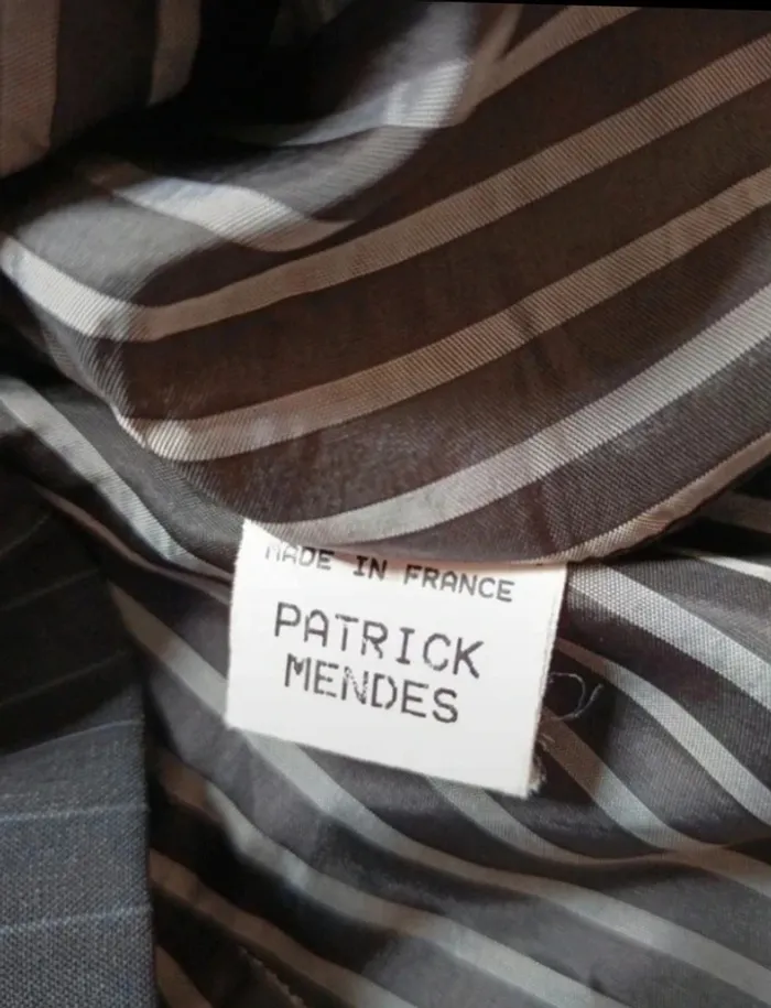 Blazer Patrick Mendes vintage t.36 laine - photo numéro 9