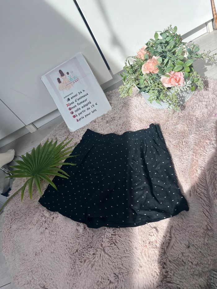 short imprimé petit cœur - photo numéro 2