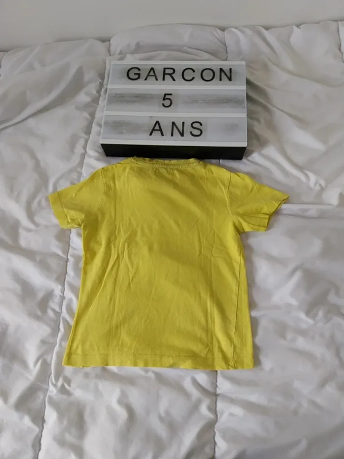 Tee-shirt manche courte garçon 5 ans Influx - photo numéro 2