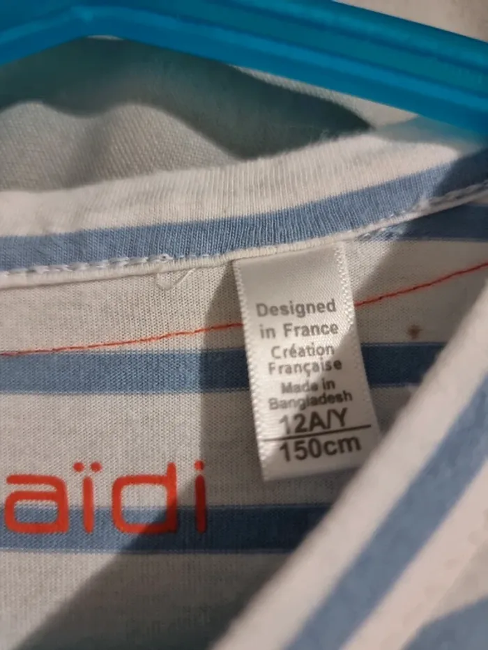 T-shirt manches longues Okaïdi 12 ans - photo numéro 3