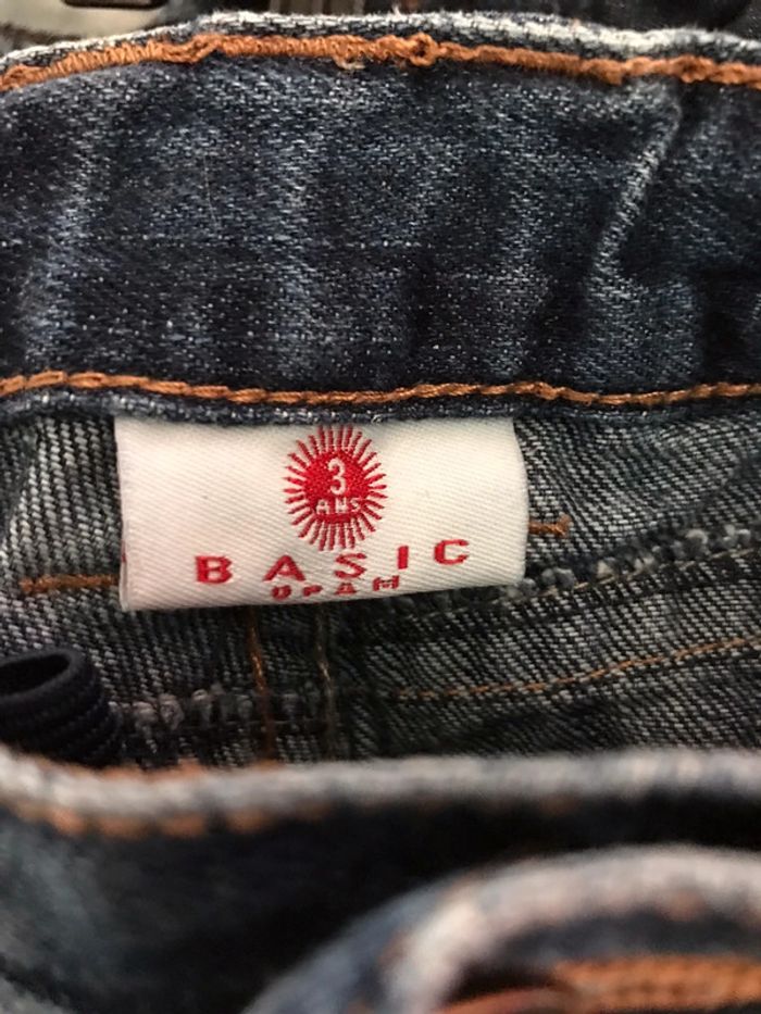 Jean bleu foncé basic - photo numéro 3