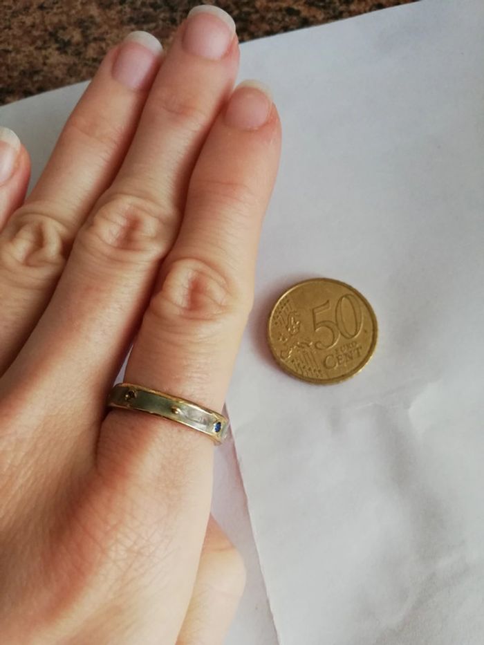 Magnifique bague vintage authentique chic - photo numéro 2