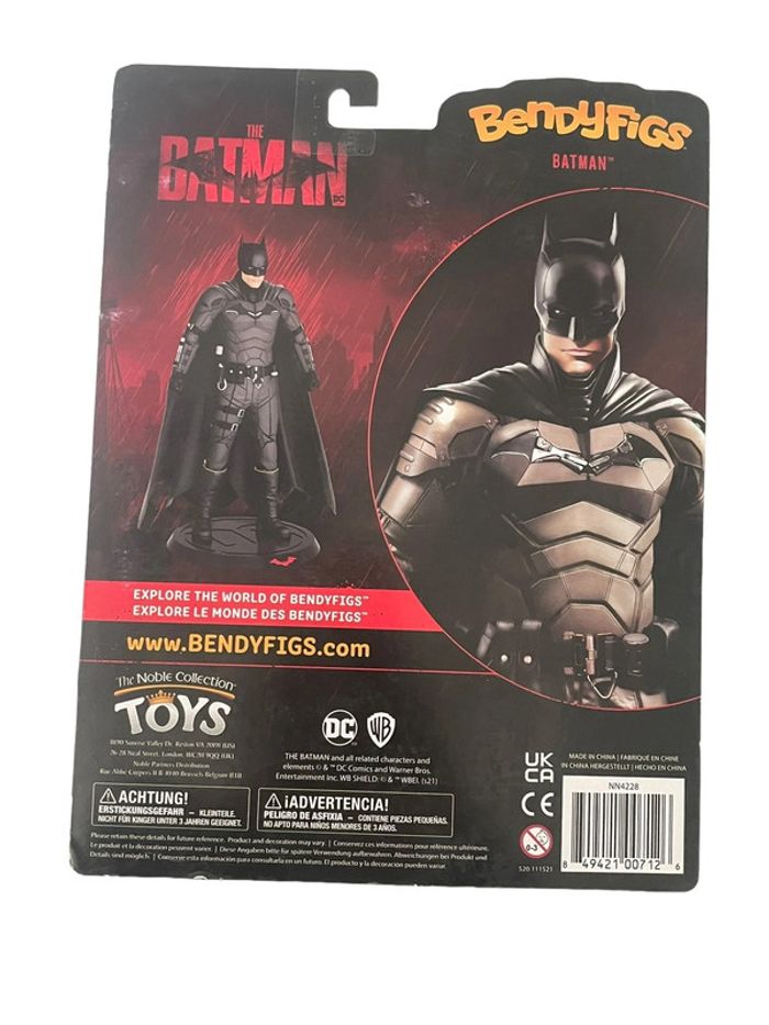Figurine Dc Comics Bendyfigs The Batman 18 cm The Noble Collection neuf - photo numéro 2