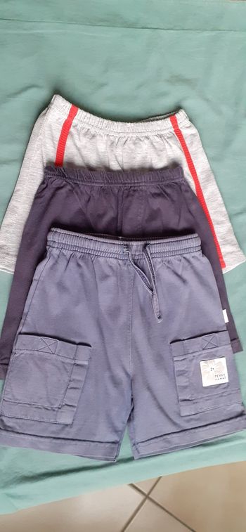 Lot de 3 shorts garçon 18 mois