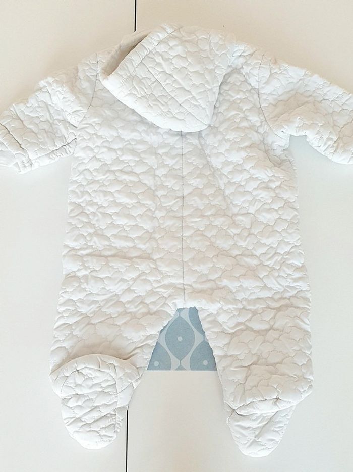 Combipilote blanche Tex Baby - 3/6M - photo numéro 3