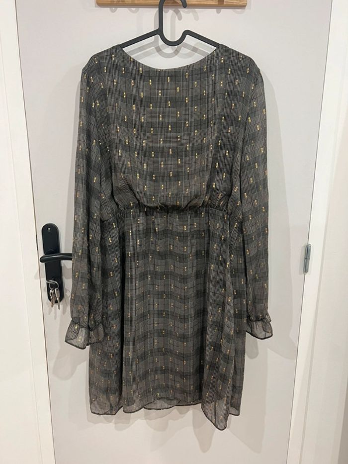 Jolie robe portefeuille femme Naf Naf 44 - photo numéro 7