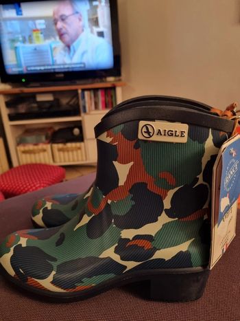 Bottes de pluie Aigle neuves