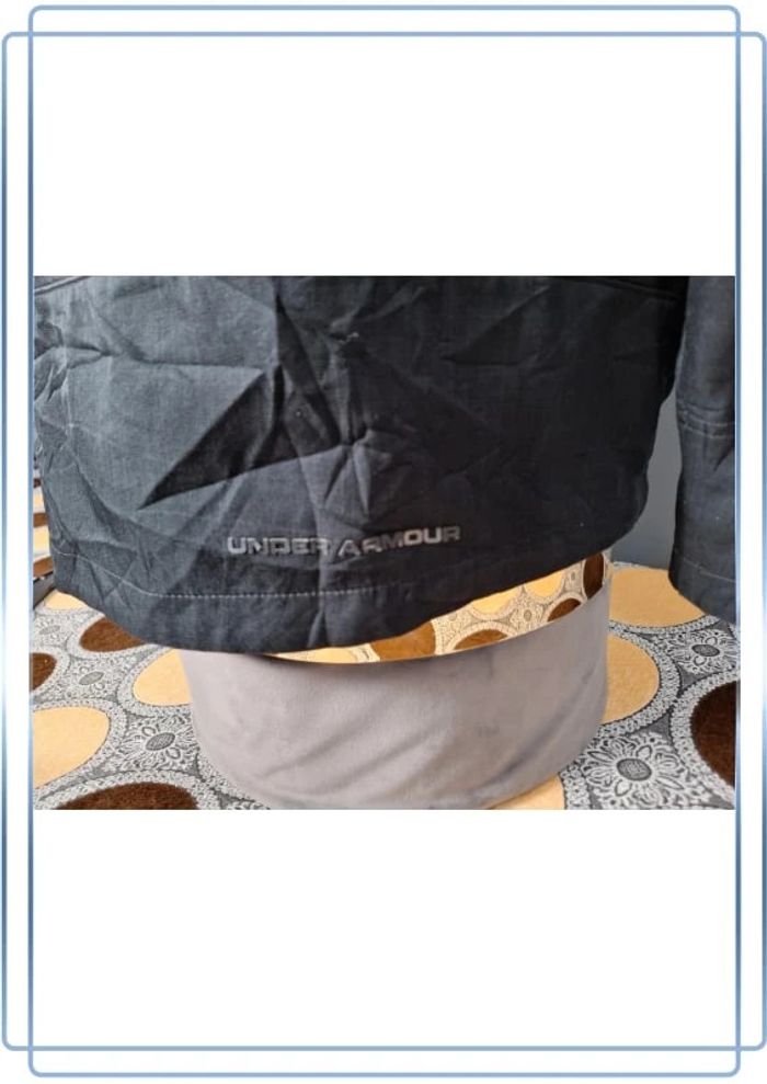 Veste vintage mi saison under amour homme noir - taille XL - 3D (342) - photo numéro 10