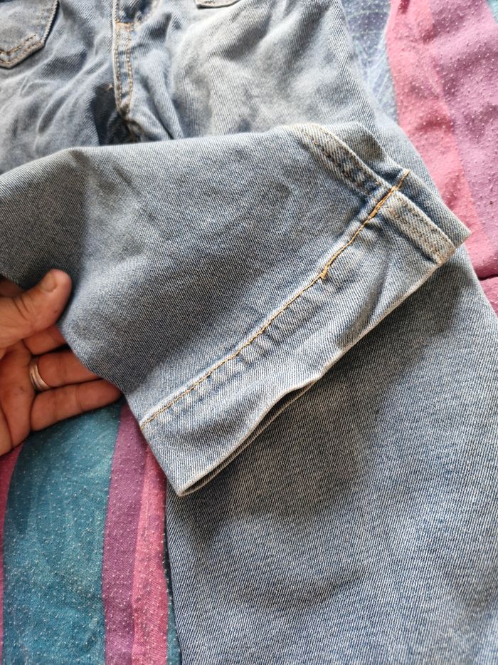 Beau jean large taille ajustable - photo numéro 3