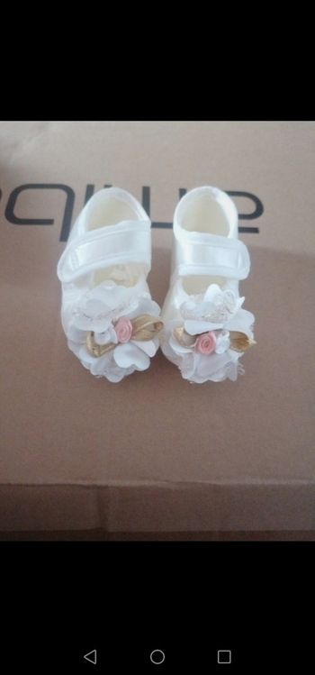 Chaussure bapteme bébé