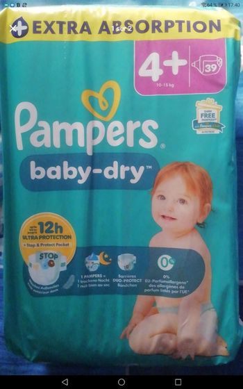 Paquet couches PAMPERS 
