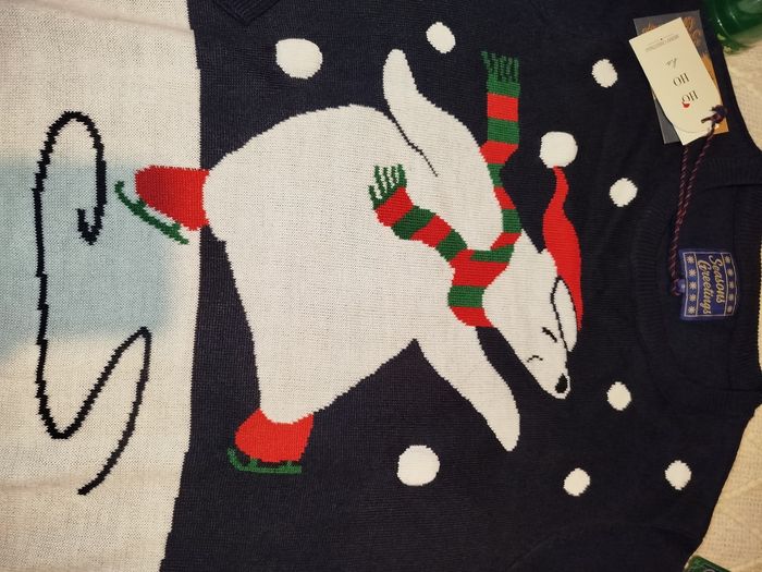 🎅 Pull de Noël magique – Taille S (mixte) 🐻‍❄️ - photo numéro 4