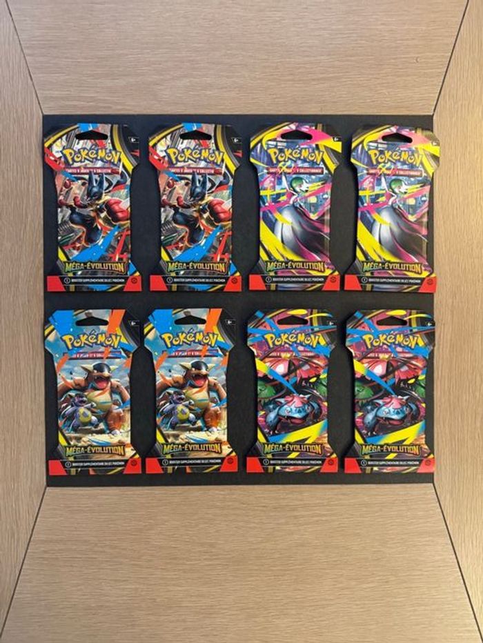 Pokémon Lot 2 Artset Blister Méga Évolution ME01 Neuf Français