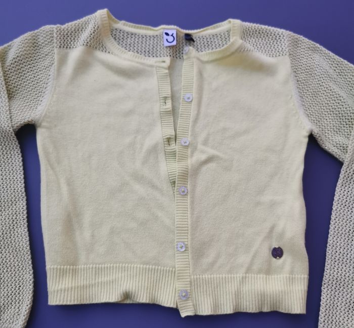 Gilet 5 - 6 ans fille 3 pommes - photo numéro 4