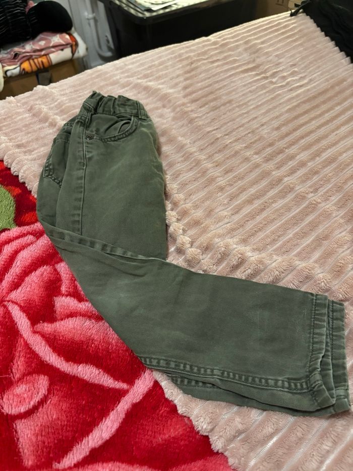 Pantalon vert classique garçon