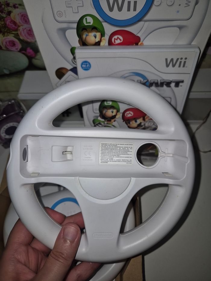 Coffret mario kart avec jeu +2 volants nintendo - photo numéro 6